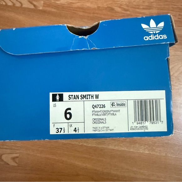 NEW!! Adidas Originals Stan Smith - Size 6 NWT - Picture 2 of 7